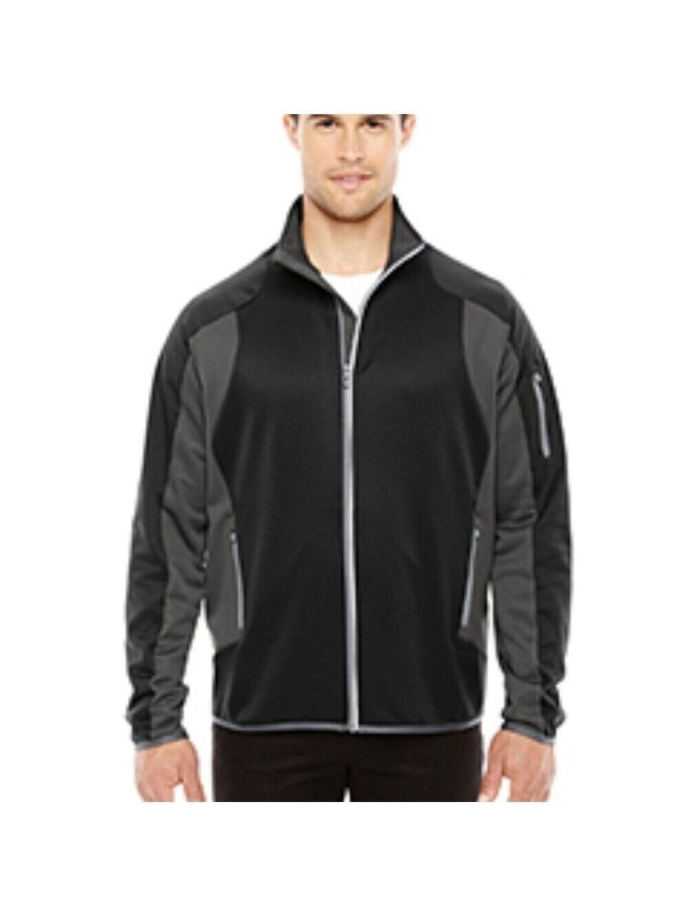 ✨✨North End Men's Motion Interactive Colorblock Performance Fleece Jacket. XL